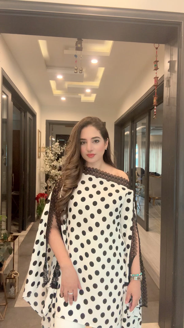 Polka dot top